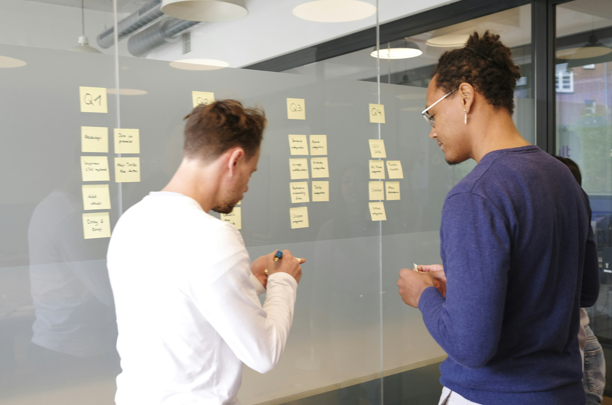 Strategy session in progress